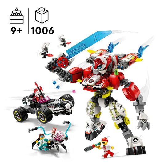 LEGO Cooper's Tiger Mech and Zero's HotRod 71497 Dreamzzz