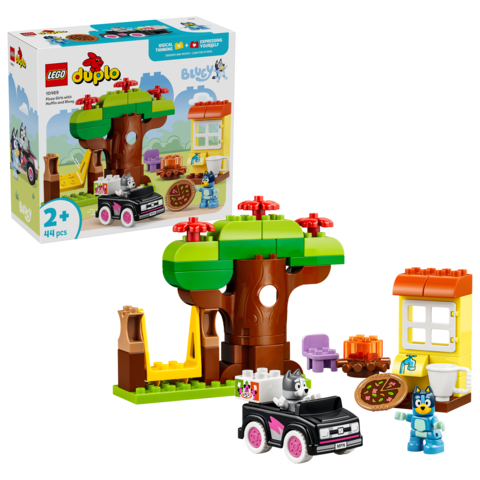 LEGO Pizza Girls with Muffin and Bluey 10469 Bluey