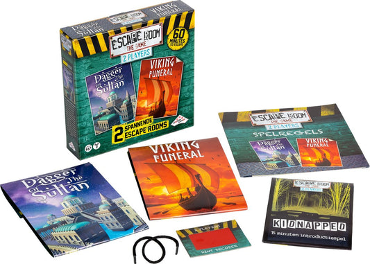 لعبة الهروب من الغرفة للعبتين: خنجر السلطان/جنازة الفايكنج