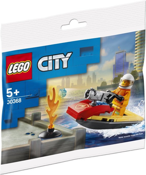 LEGO Fire Rescue Water Scooter 30368 City