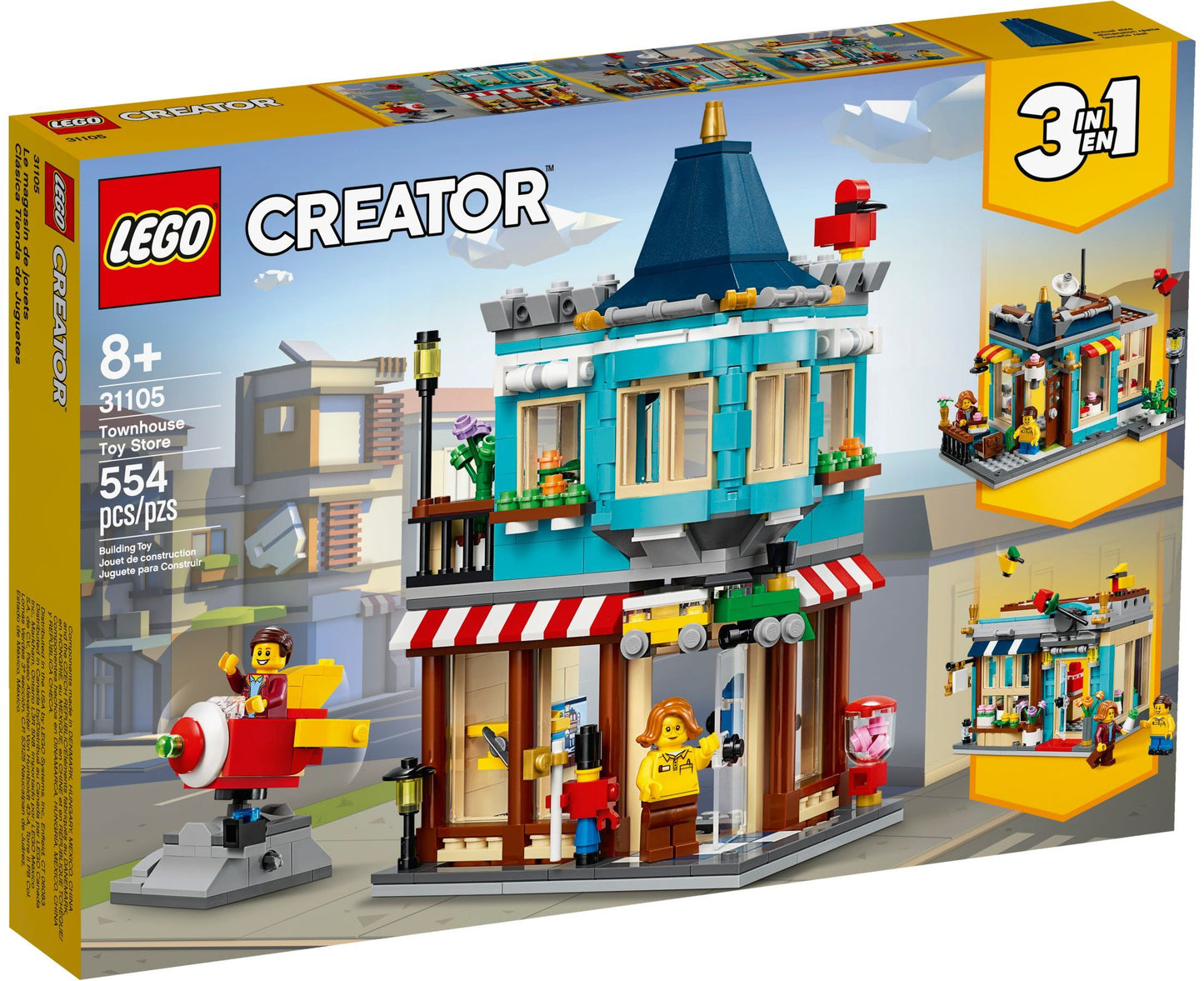 LEGO Townhouse Toy Store 31105 Creator 3 in 1