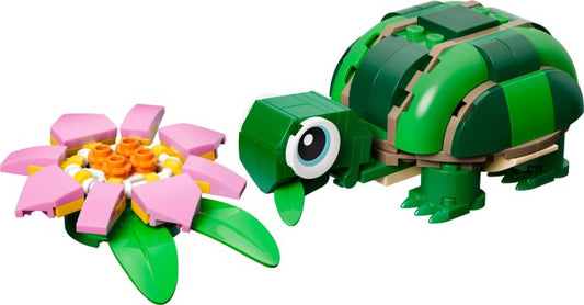 LEGO Turtle with a Water Lily 31377 Creator 3 in 1