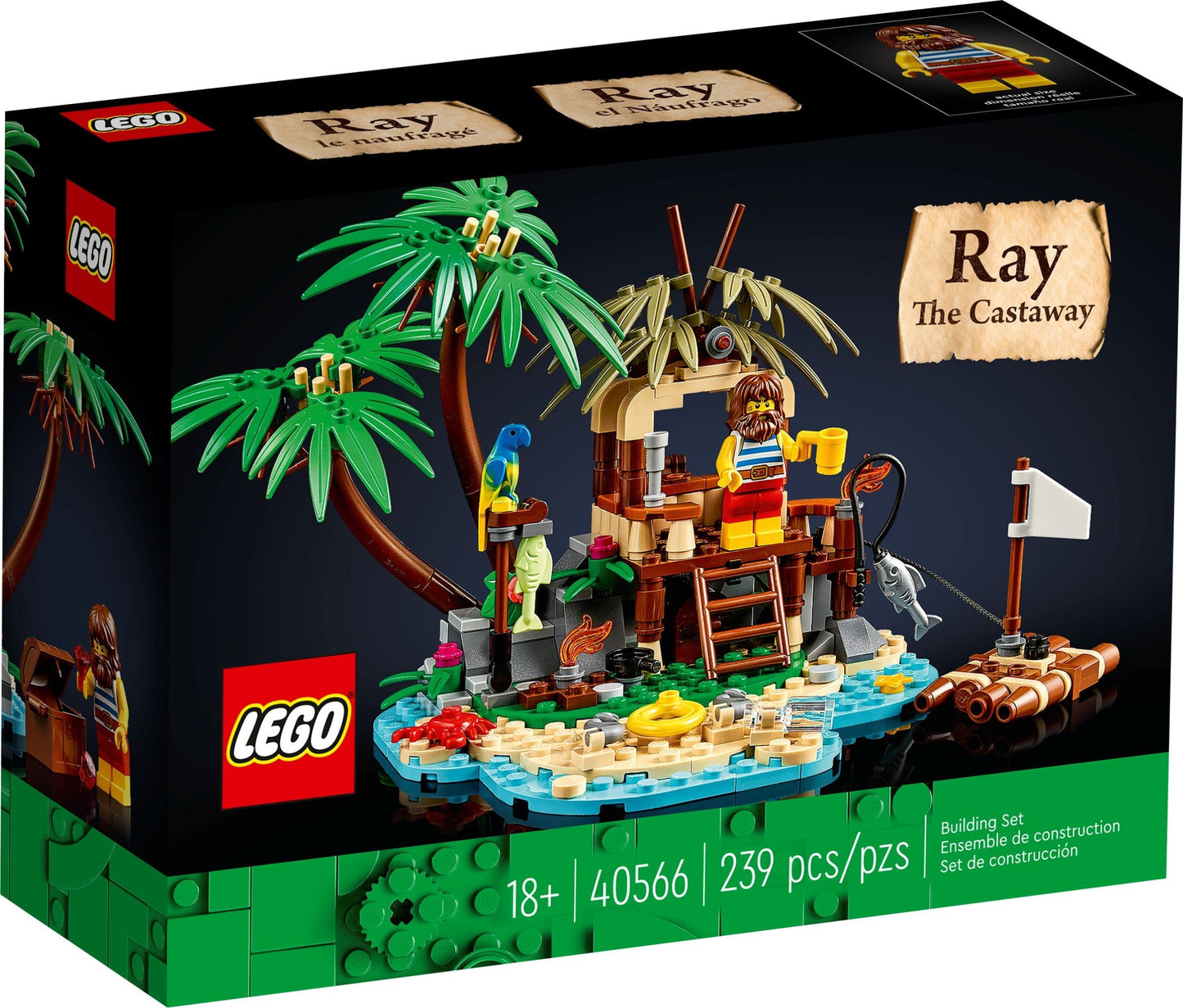 LEGO Ray the Castaway 40566 Creator