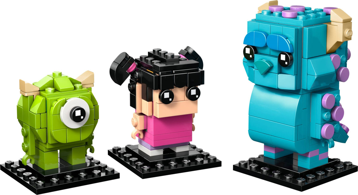 LEGO Sulley, Mike and Boo Figures 40861 Brickheadz