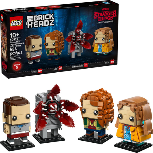 Buy LEGO Eleven, Max, Demogorgon and Holly Figures 40879 Brickheadz now @2TTOYS.AE, the largest LEGO specialist in the UAE