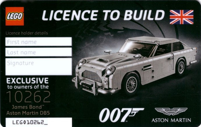 LEGO Licence to build 5005665 Gear