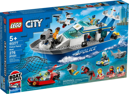 🚤 LEGO 60277 Police Patrol Boat City