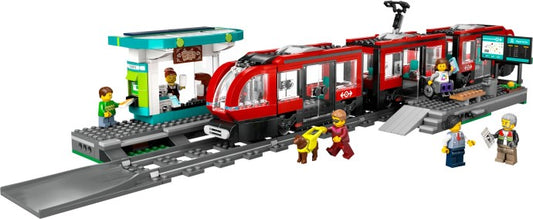LEGO Downtown Streetcar and Station 60423 City