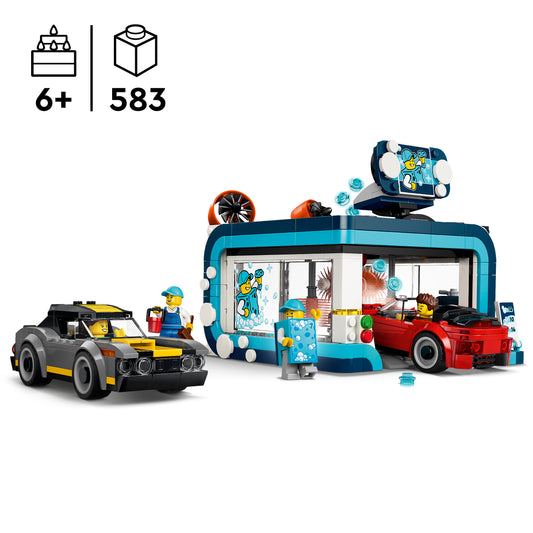 LEGO Drive-Through Car Wash 60497 City