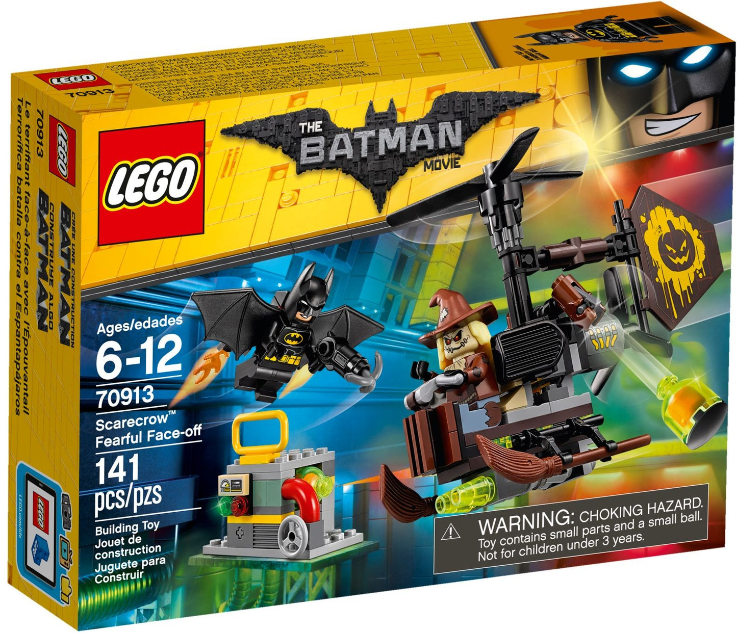 LEGO Scarecrow Fearful Face-off 70913 Superheroes