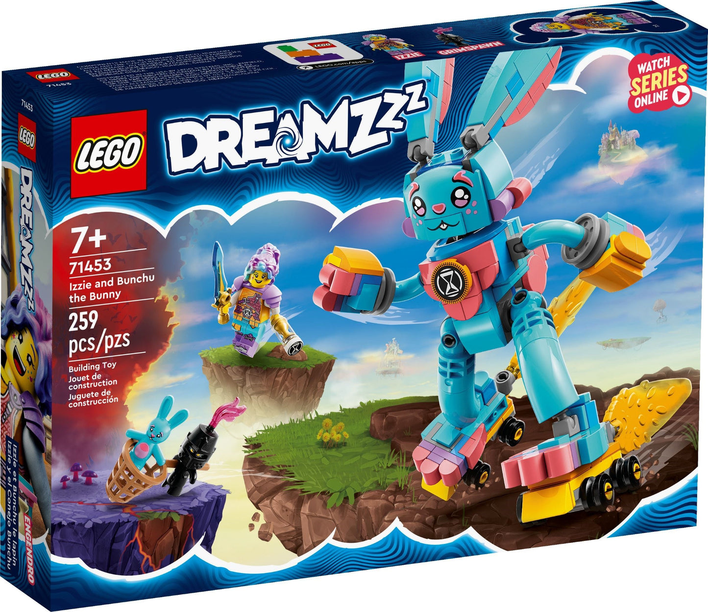LEGO Izzie and Bunchu the Bunny 71453 Dreamzzz