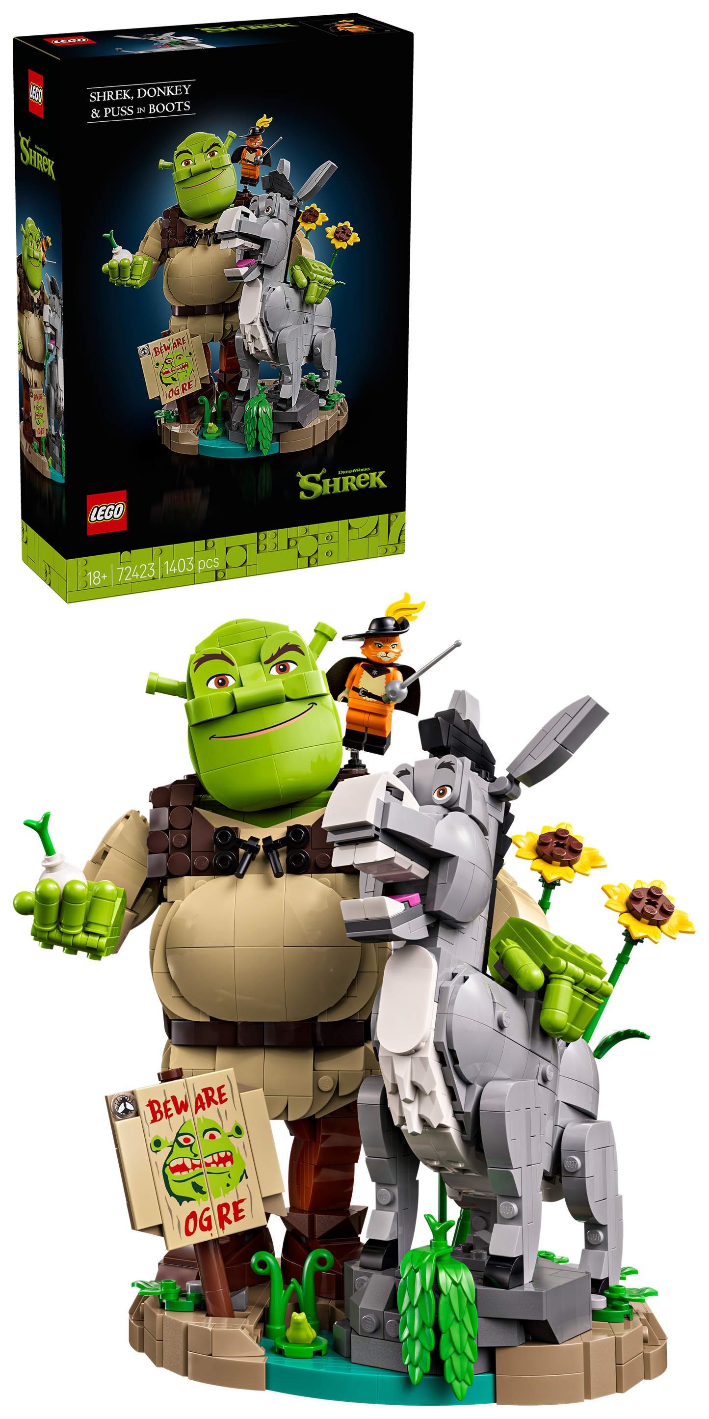 LEGO Shrek, Donkey & Puss in Boots 72423 Disney