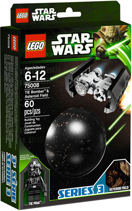 LEGO TIE Bomber & Asteroid Field 75008 Star Wars - Planet Set