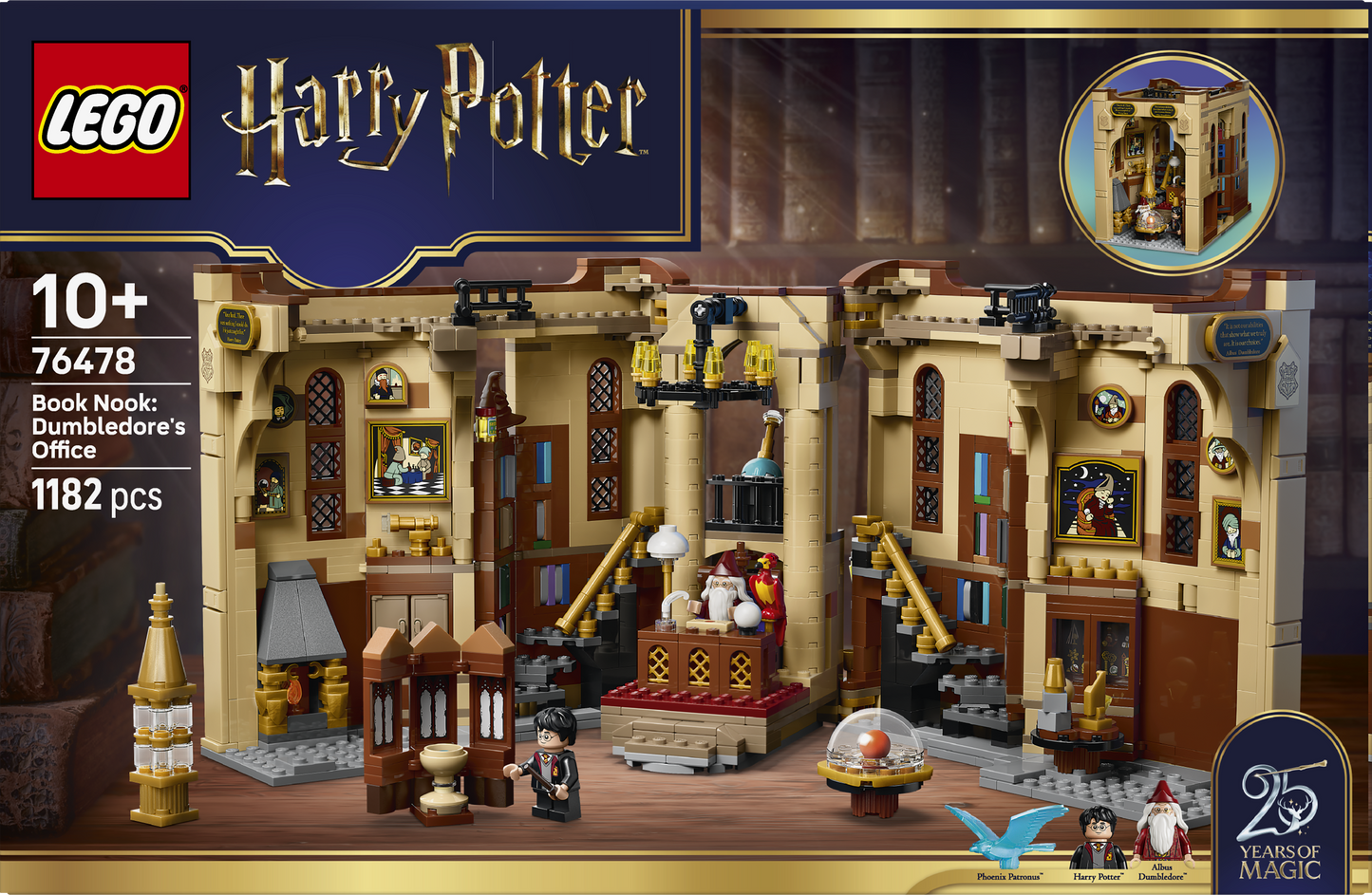 LEGO Book Nook: Dumbledore's Office 76478 Harry Potter