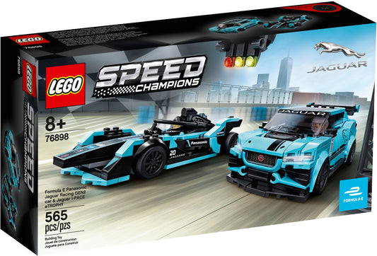 Buy LEGO Formula E Panasonic Jaguar Racing GEN2 Car & Jaguar I - PACE eTROPHY 76898 Speedchampions now @2TTOYS.AE, the largest LEGO specialist in the UAE