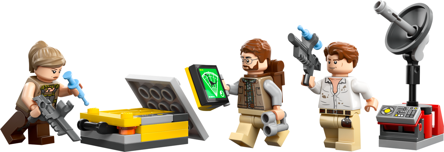 ليغو رابتور وتيتانوصور البحث عن مهمة 76973 في عالم جوراسيك