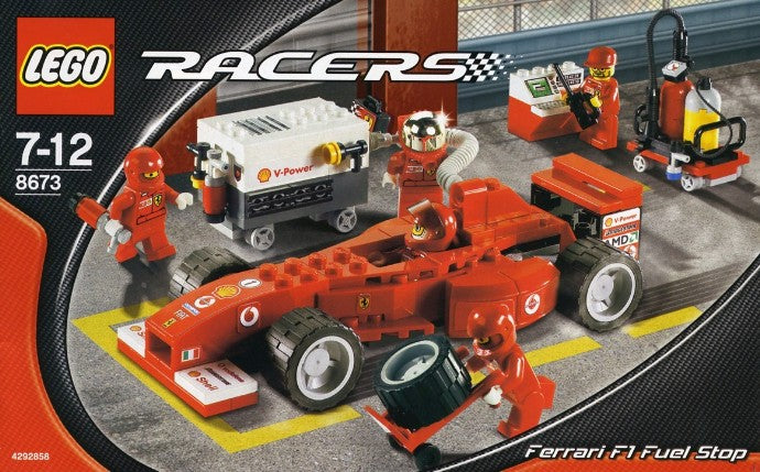 LEGO Ferrari F1 Fuel Stop 8673 Speedchampions