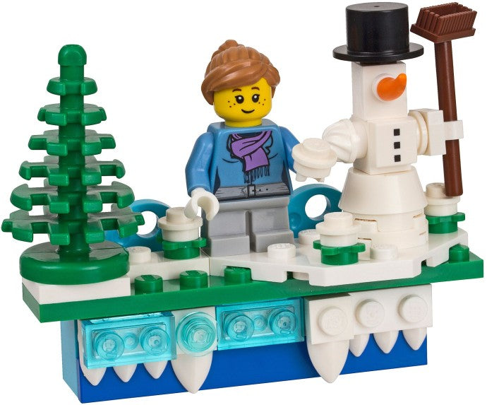 LEGO Winter Holiday Scene Magnet 853663