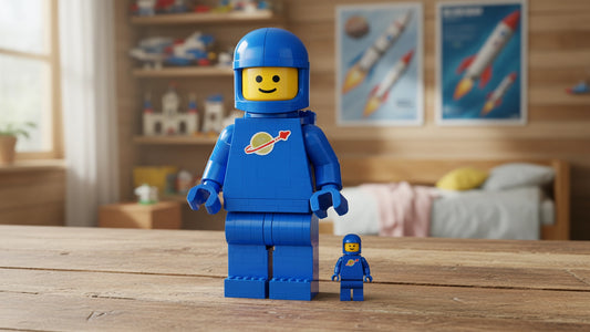 LEGO Up-Scaled Blue Astronaut Minifigure 40921 Minifigures