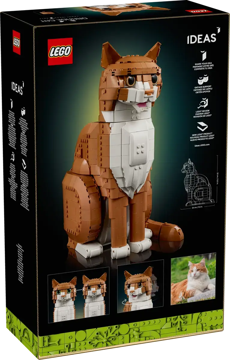 LEGO Orange Cat 21376 Ideas