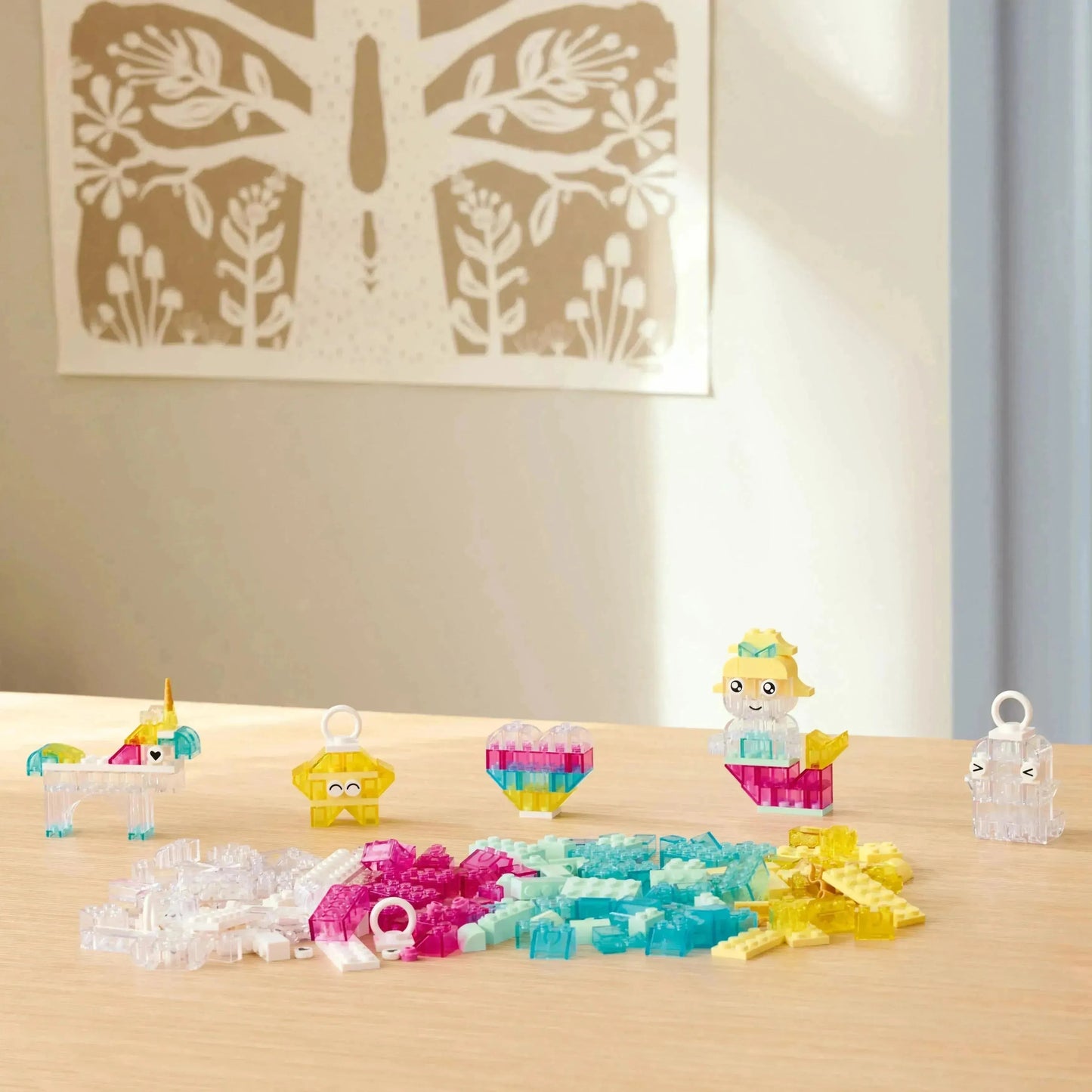 صندوق ليغو الشفاف 11040 الكلاسيكي