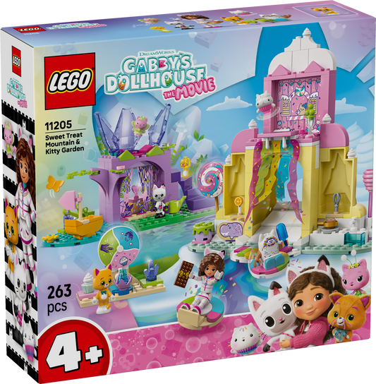 ليغو جبل الحلوى وحديقة القطط 11205 بيت الدمية غابي
