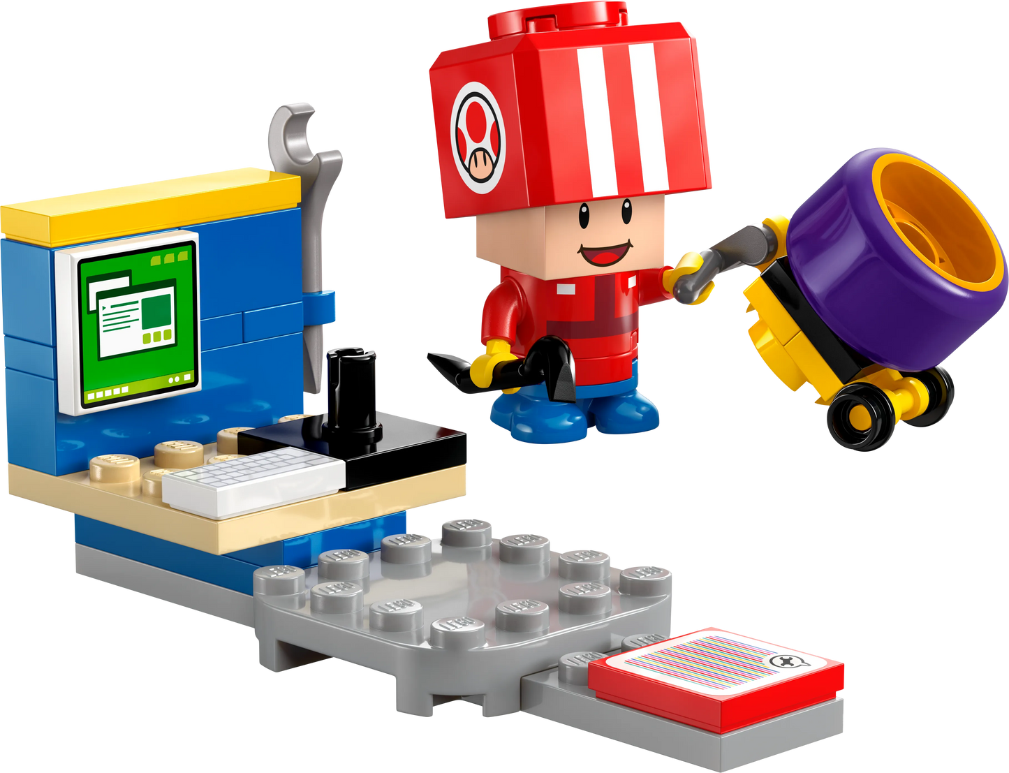 ليغو الضفدع محطة التوقف 30702 سوبر ماريو