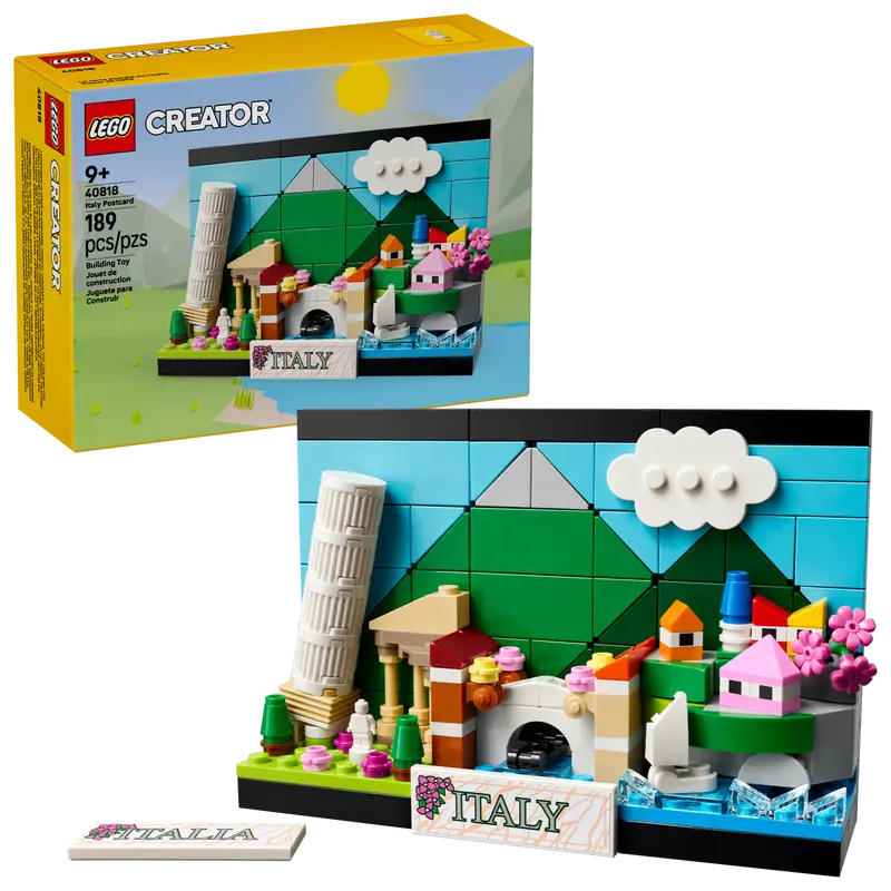 LEGO Ansichtkaart van Italië 40818 كرياتور