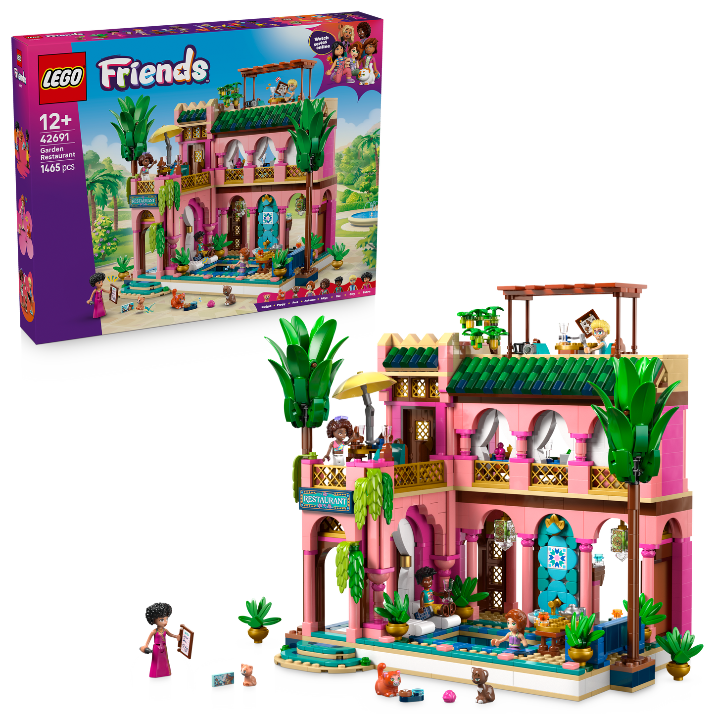 LEGO Garden Restaurant 42691 Friends