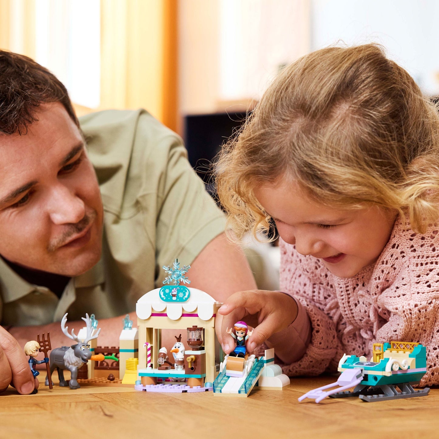 ليغو مغامرة زلاجة آنا 43256 ديزني