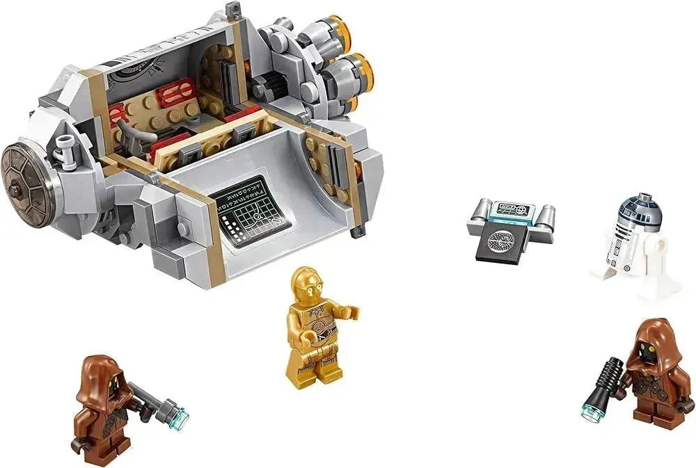 LEGO Droid Escape Pod من "A New Hope" بما في ذلك C-3PO وR2-D2 75136 StarWars