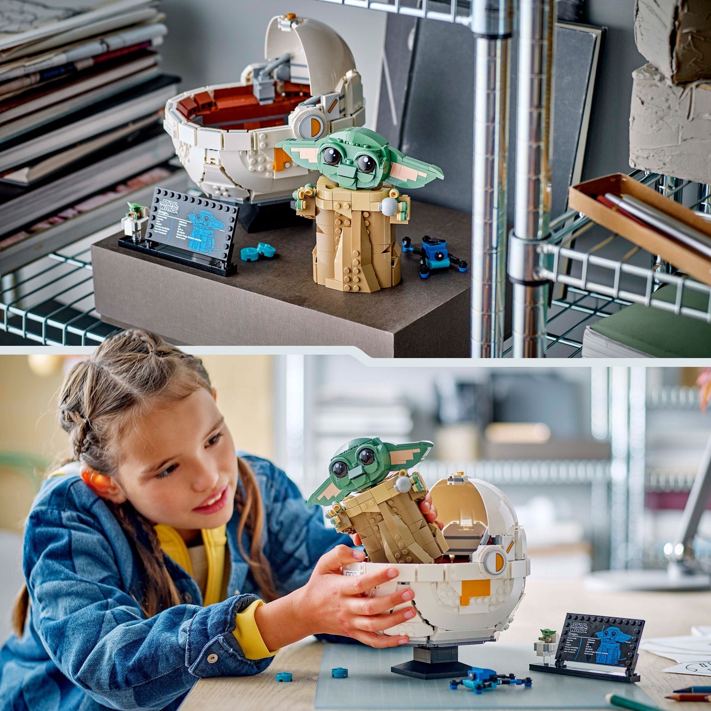 LEGO Grogu with hover pram 75403 StarWars