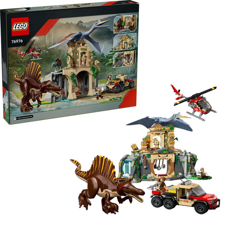 ليغو سبينوصور وكويتزالكوتلس مهمة جوية 76976 عالم جوراسيك