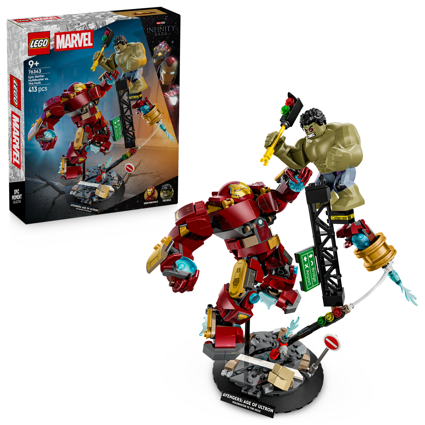 LEGO Epic Battle: Hulkbuster vs. The Hulk 76343 Superheroes
