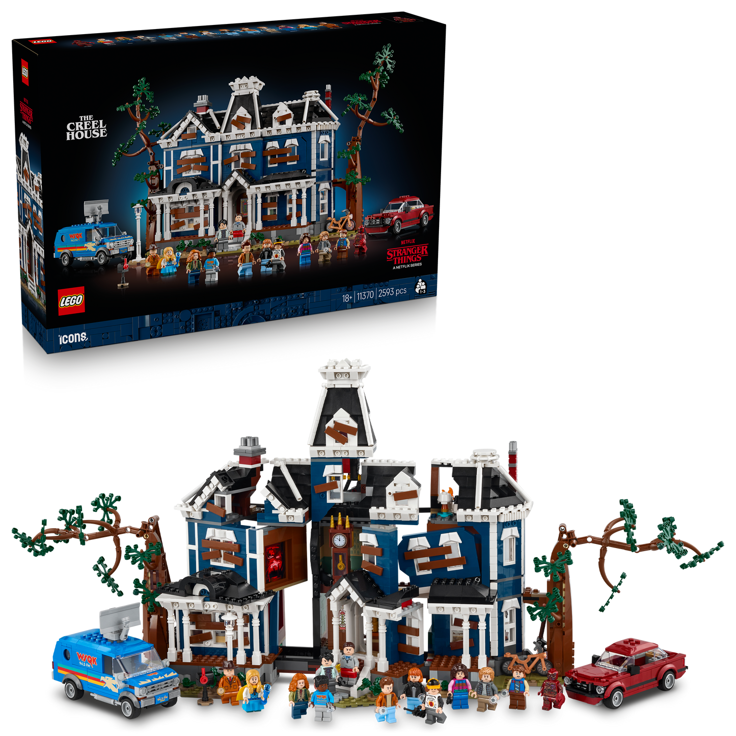 LEGO Stranger Things: The Creel House 11370 Icons