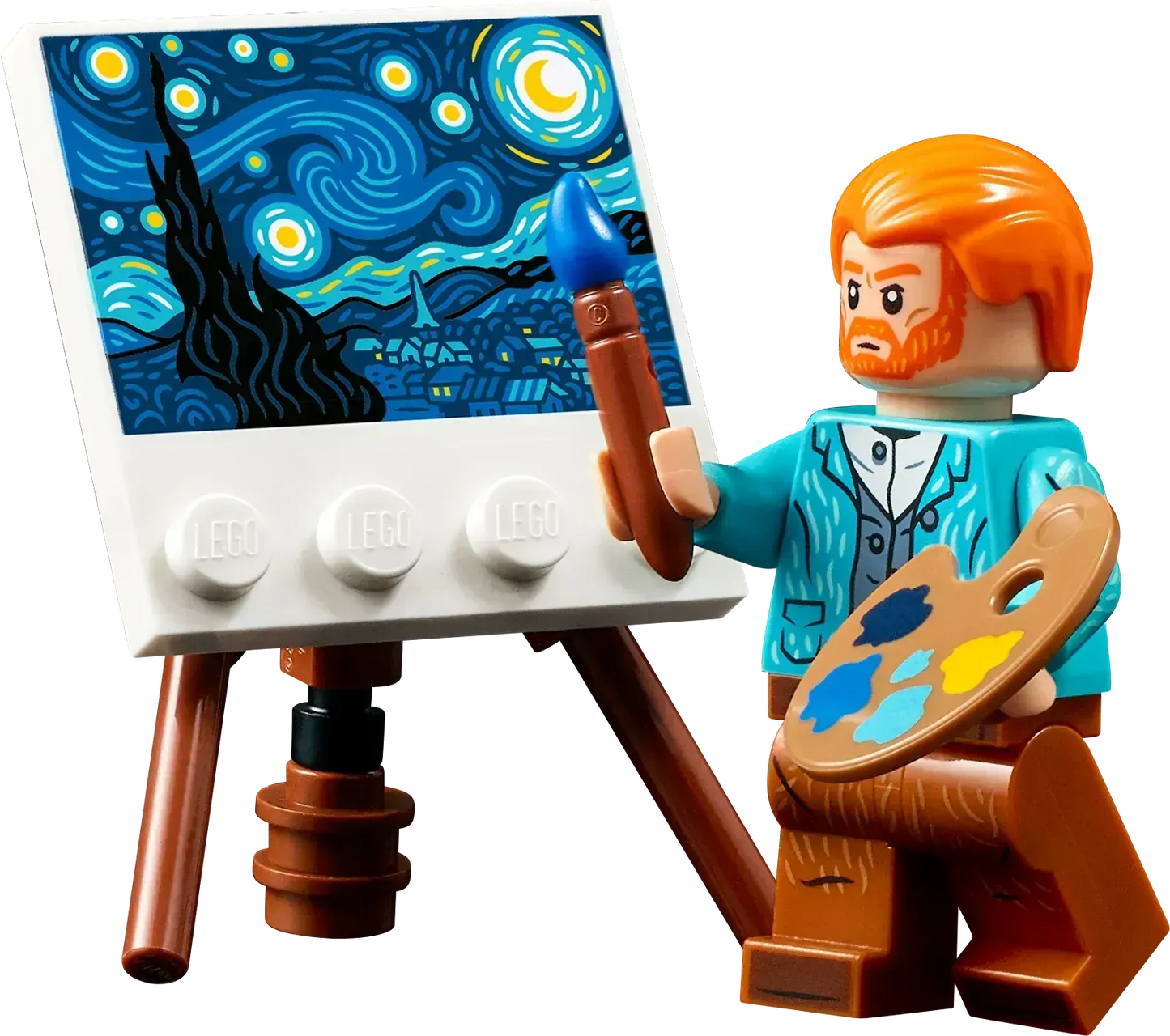 أفكار ليغو فنسنت فان جوخ ليلة النجوم 21333