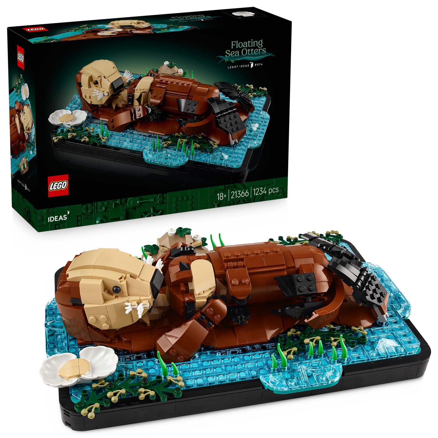 LEGO Floating Sea Otters 21366 Ideas