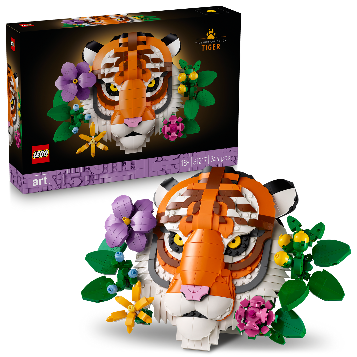 LEGO Tijger Collectie 31217 Art (الطلب المسبق: 16 يونيو)