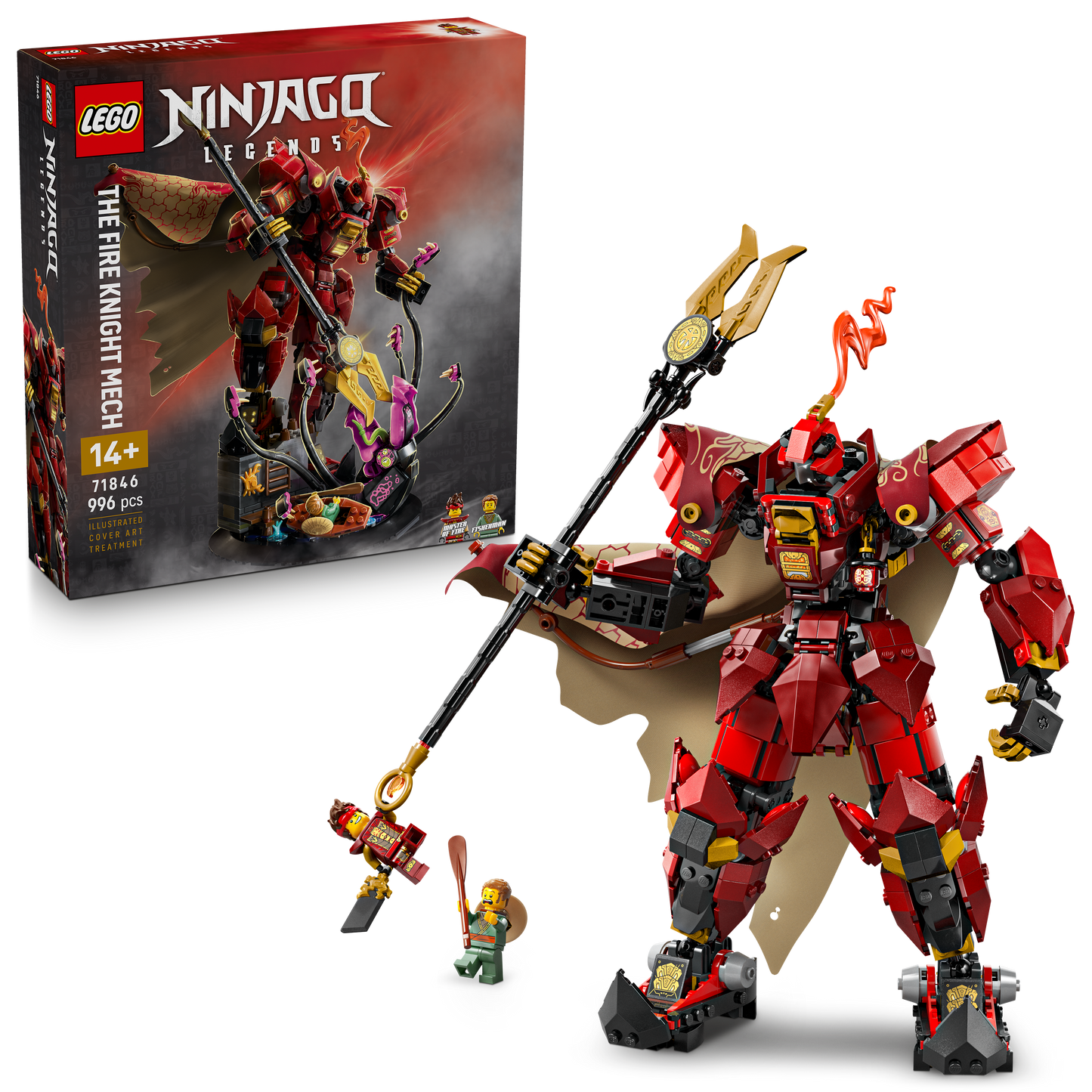 LEGO De vuurriddermecha 71846 Ninjago (طلب مسبق: juni)
