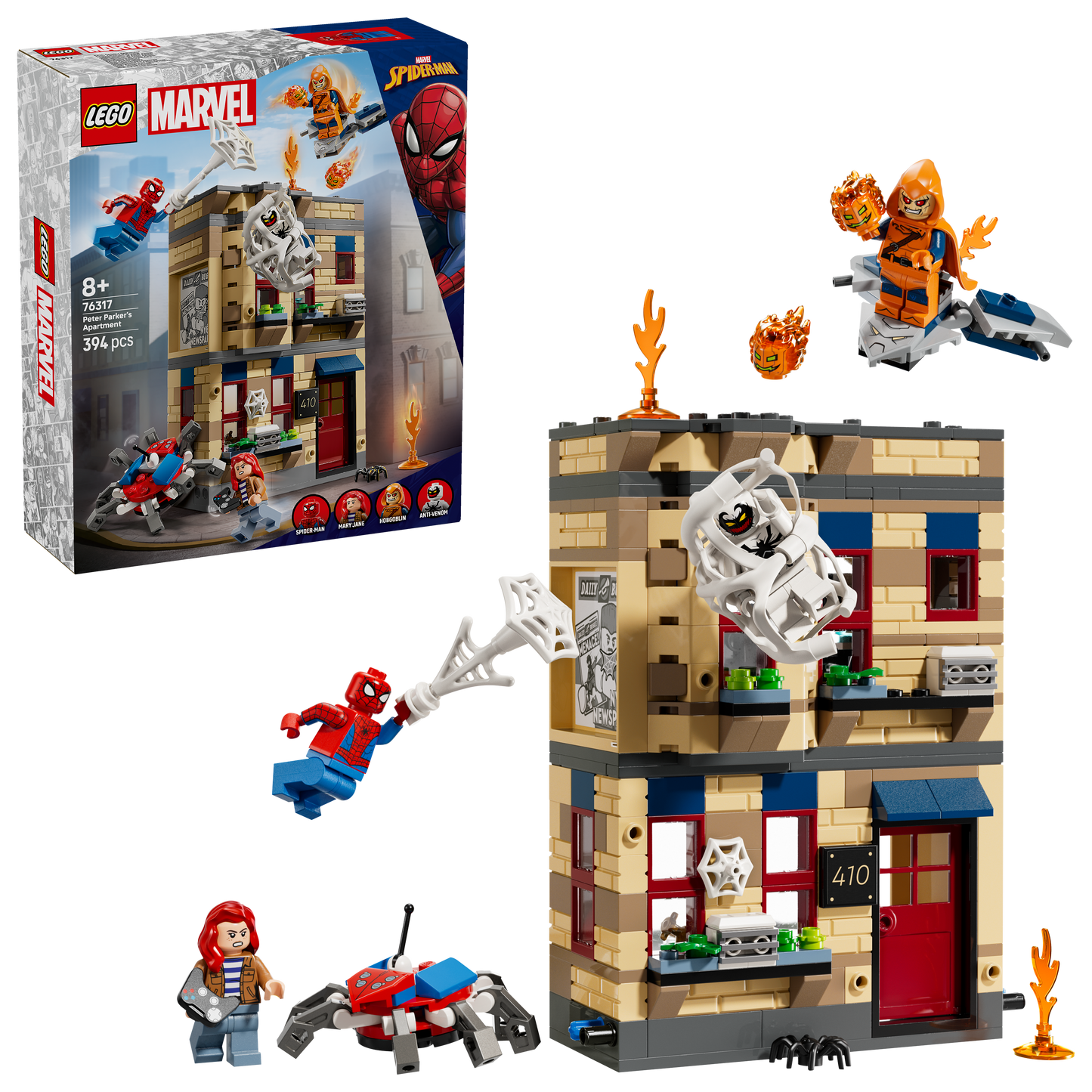LEGO Peter Parker's Apartment 76317 Spiderman