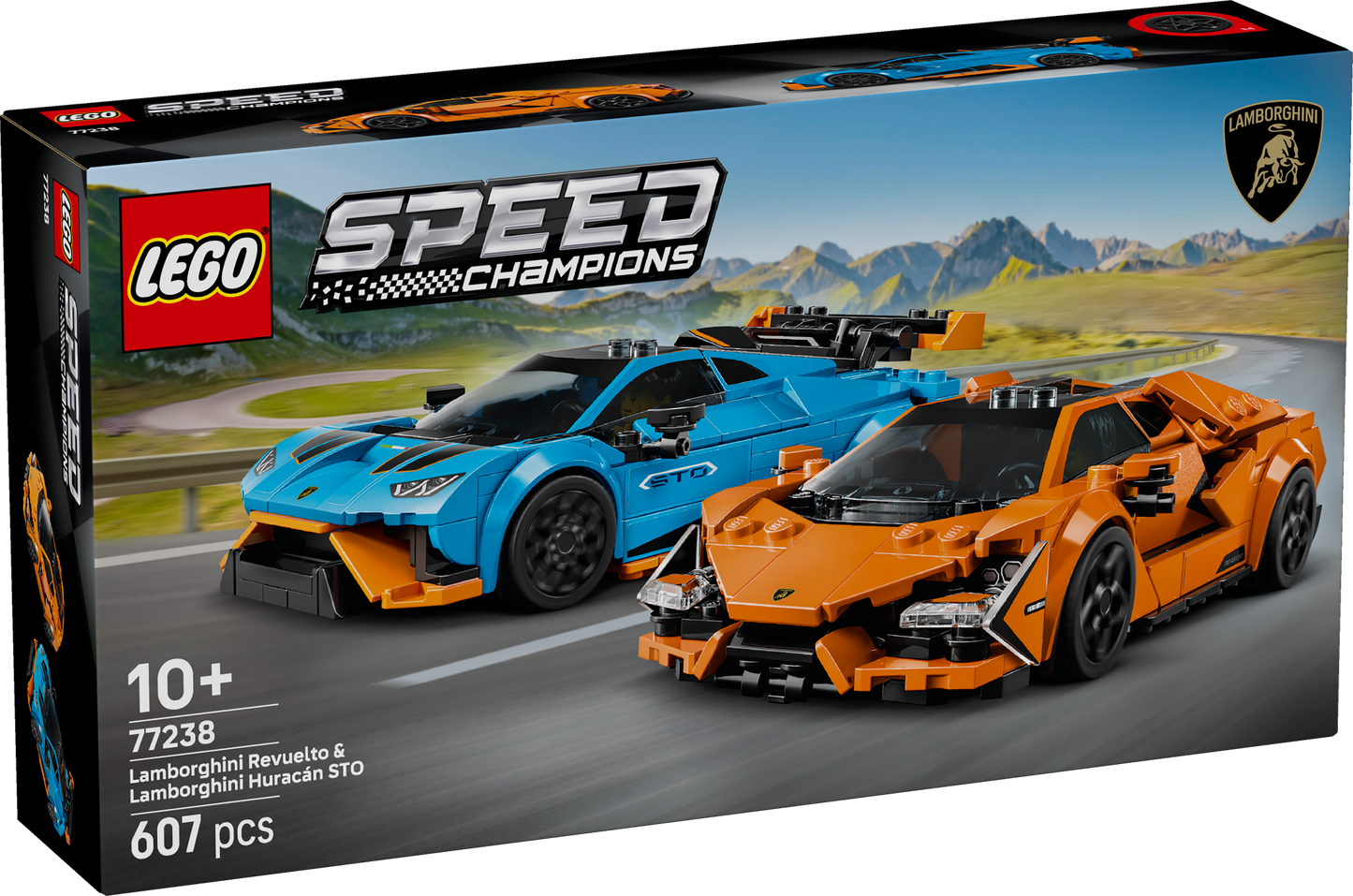 LEGO Lamborghini Revuelto & Lamborghini Huracán STO 77238 Speedchampions