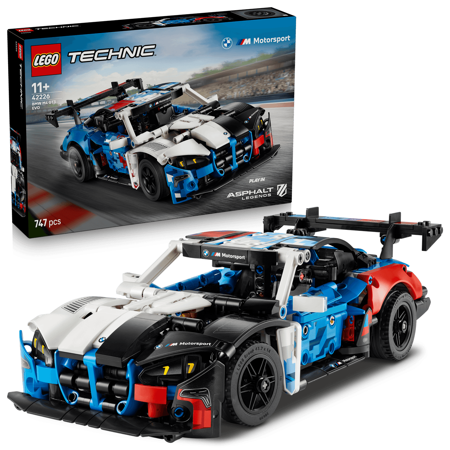 LEGO BMW M4 GT3 EVO Race Car 42226 Technic