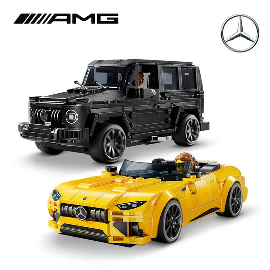 ليغو مرسيدس-AMG GT رودستر 2024 وAMG G 63 G-Wagon 76924 Speedchampions