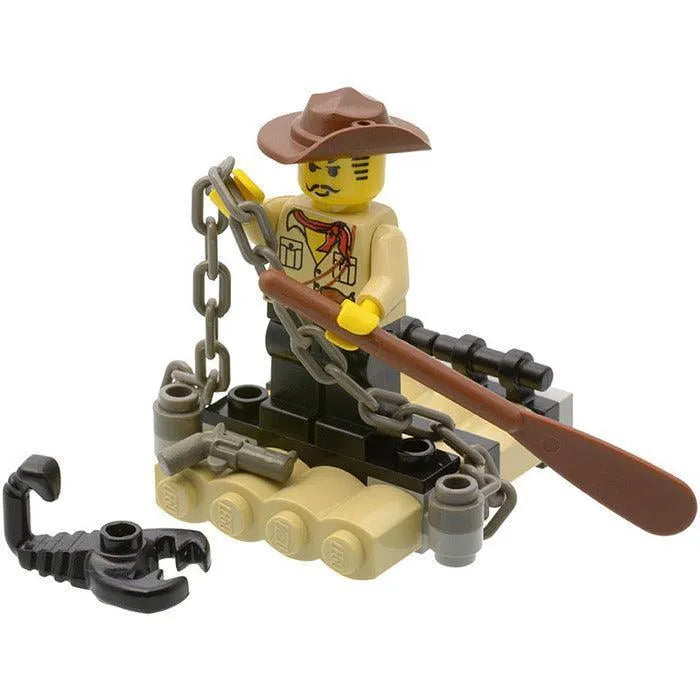 LEGO Adventurers Raft 1182 Johnny Thunder
