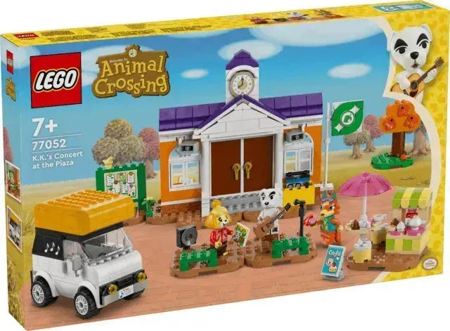 LEGO Animal Crossing K.K.'s Concert at the Plaza Set with Figures and Accessories for Creative Play