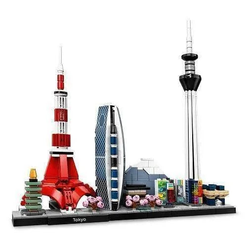 LEGO Architecture 21051 Tokyo Skyline Model with Iconic Landmarks and Detailed Features
