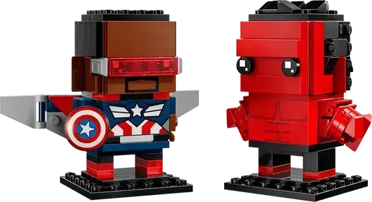 LEGO Captain America and Red Hulk figuren 40668 Brickheadz @ 2TTOYS | Official LEGO shop😊🥰 2TTOYS | Official LEGO shop😊🥰 €. 13.00