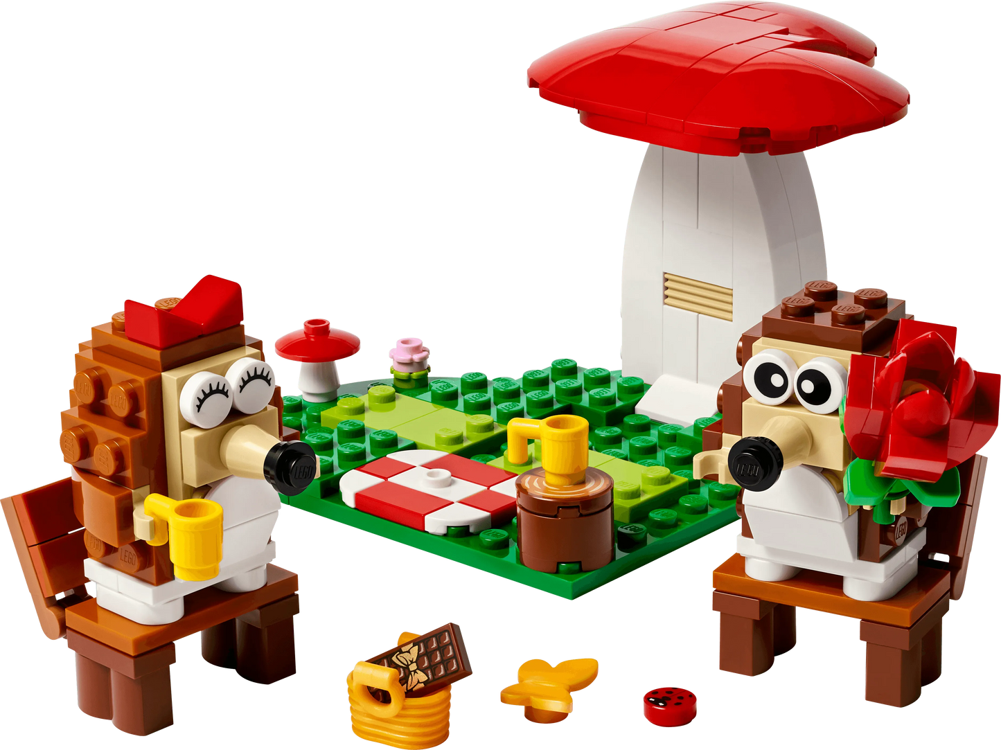 LEGO Hedgehog Picnic Date 40711 Creator LEGO Creator @ 2TTOYS | Official LEGO shop😊🥰 LEGO €. 12.49