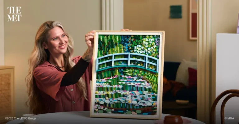 Eerste afbeelding LEGO Art 31220 Claude Monet – Water Lilies verschenen