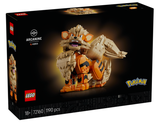 First image LEGO Pokémon 72160 Arcanine